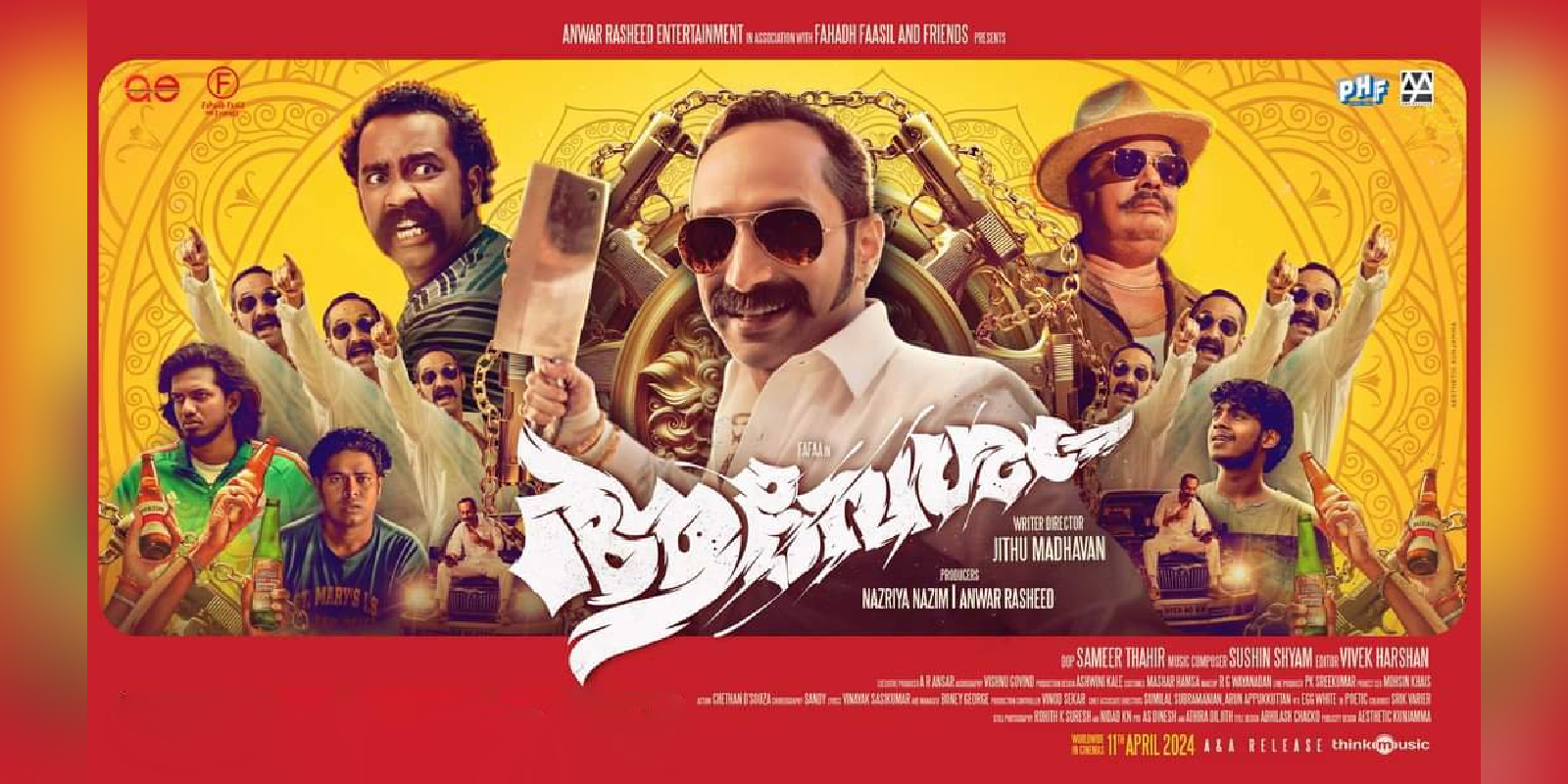 Fahadh Faasil's Aavesham is a pakka entertainer