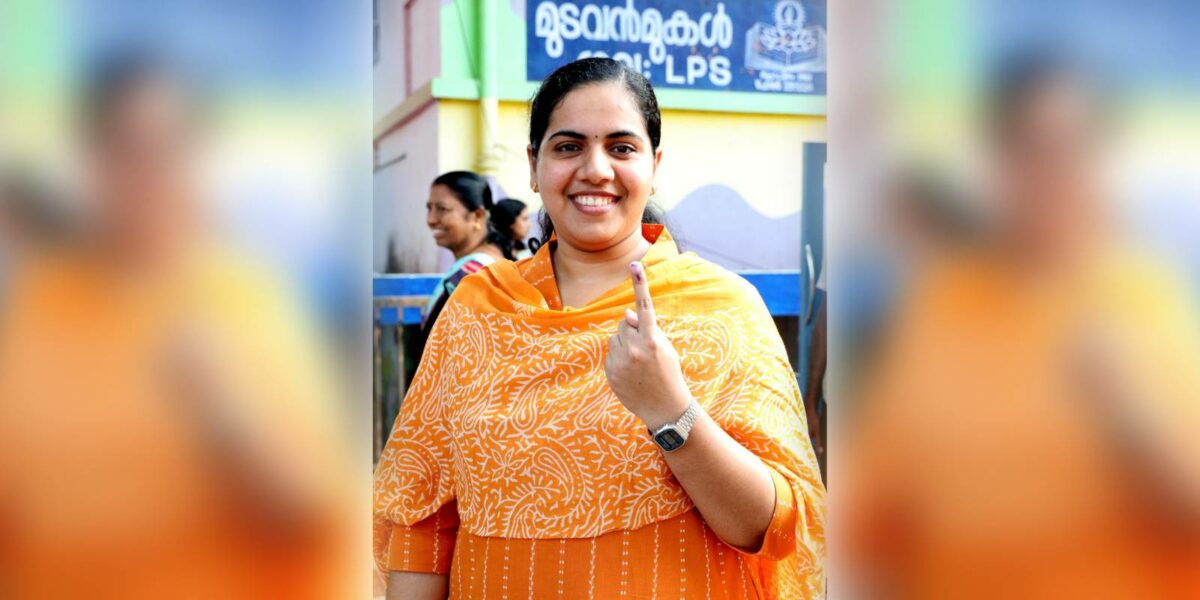 File photo of Mayor Arya Rajendran