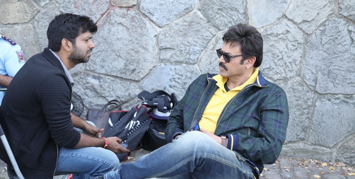 File photo of Venaktesh and Anil Ravipudi