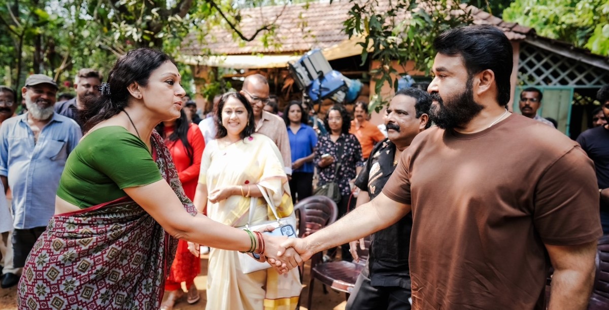 Shooting of Shobana and Mohanlal's L360 begins