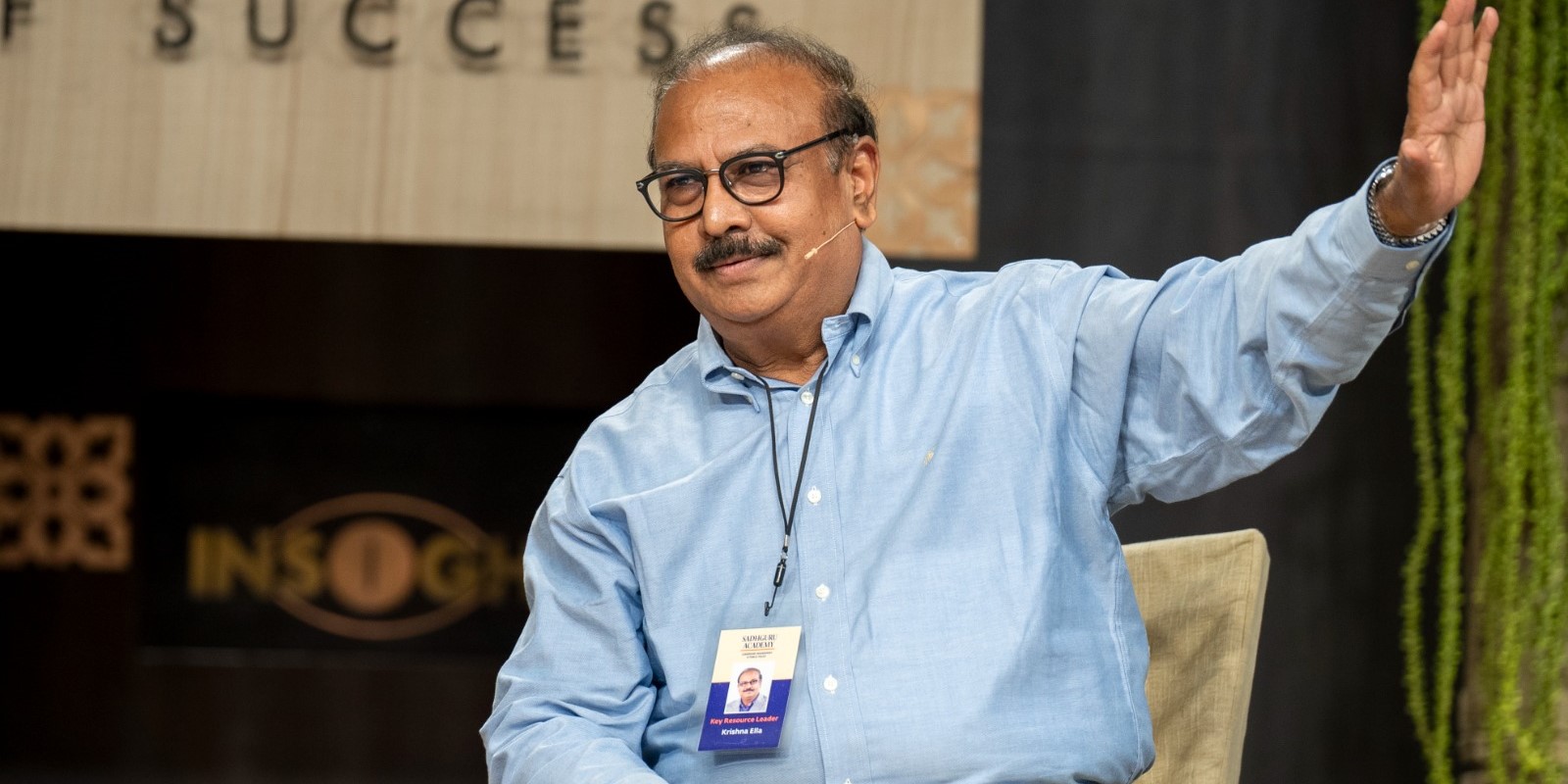 Krishna Ella. (X)