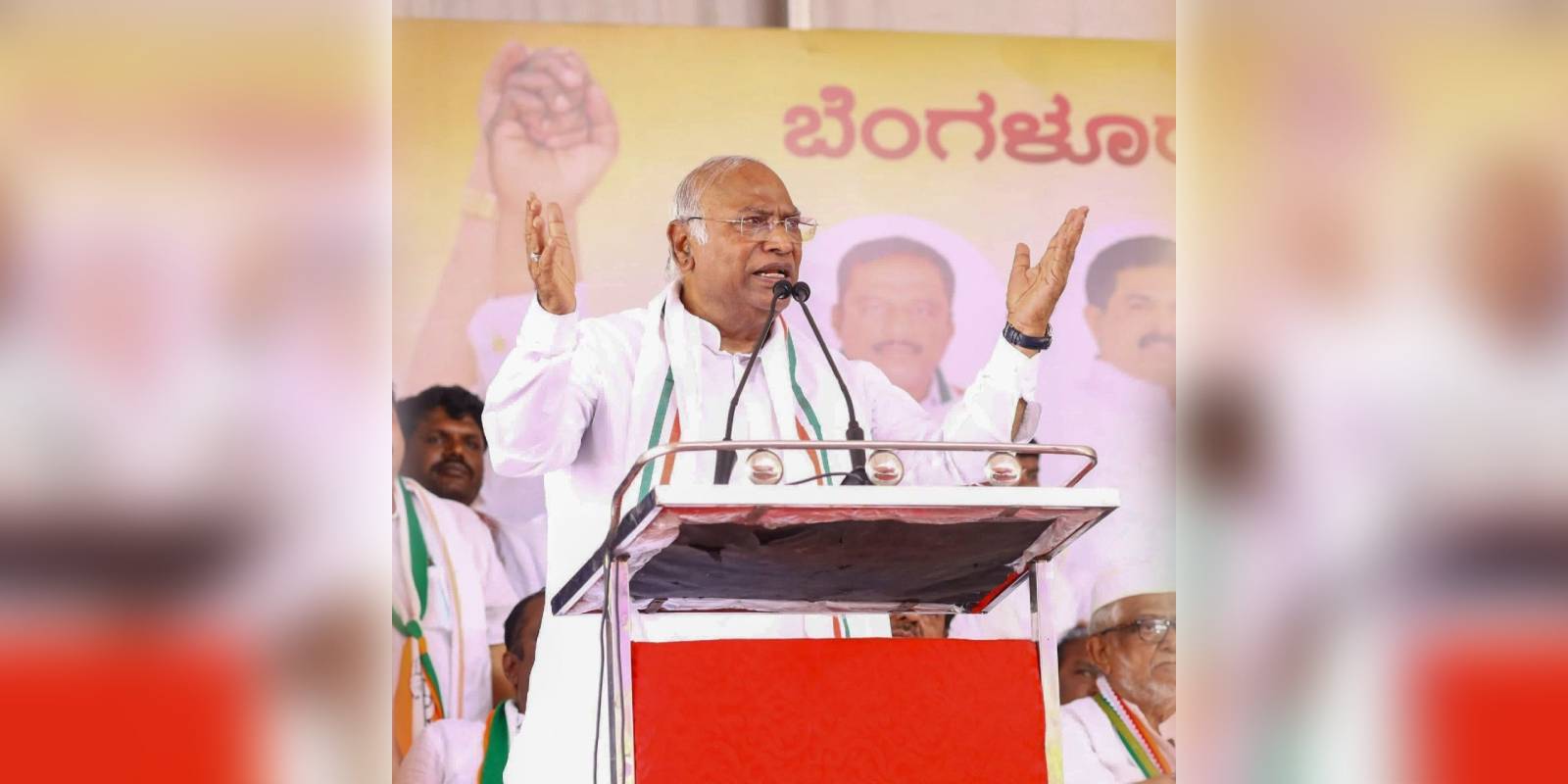 Mallikarjun Kharge in Karnataka