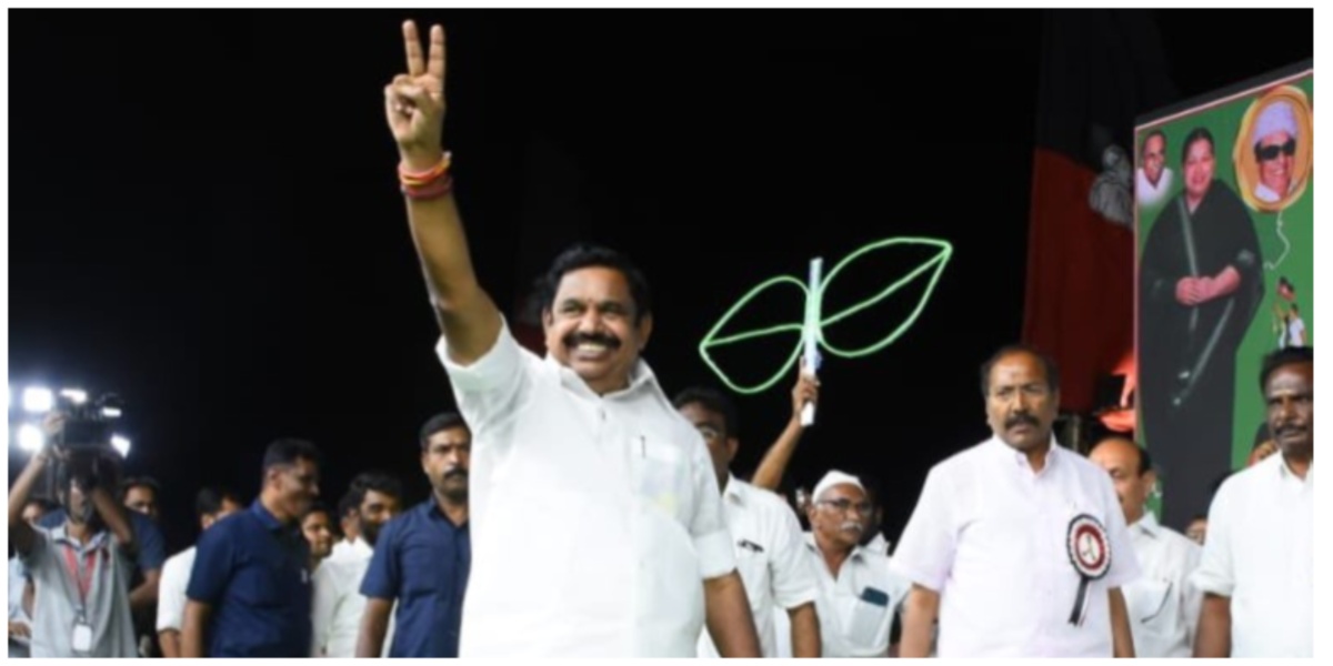 AIADMK General Secretary Edappadi K Palaniswami (X)