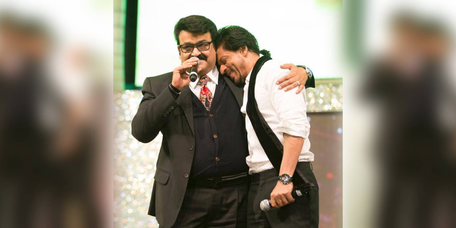 Mohanlal and Shah Rukh Khan