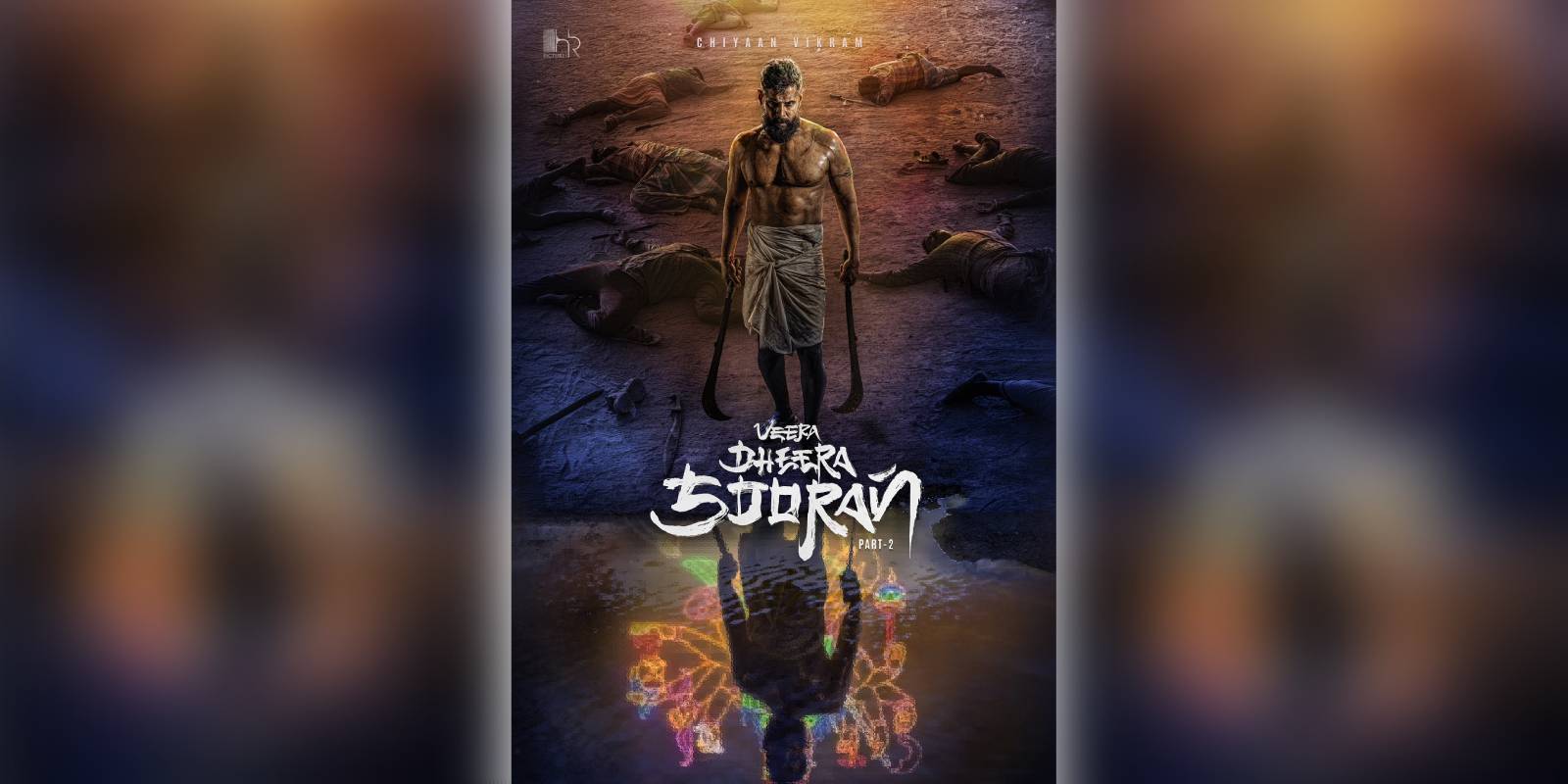 Vikram's 'Chiyaan 62' is titled 'Veera Dheera Sooran Part 2'