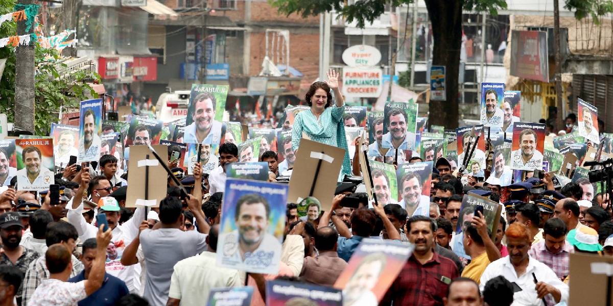Priyanka Gandhi in Kerala