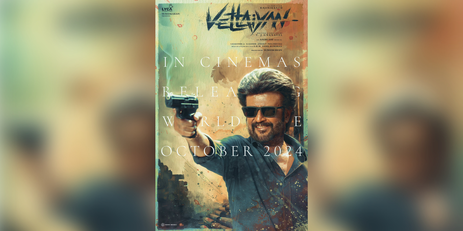Rajinikanth's 'Vettaiyan' to eb released in October