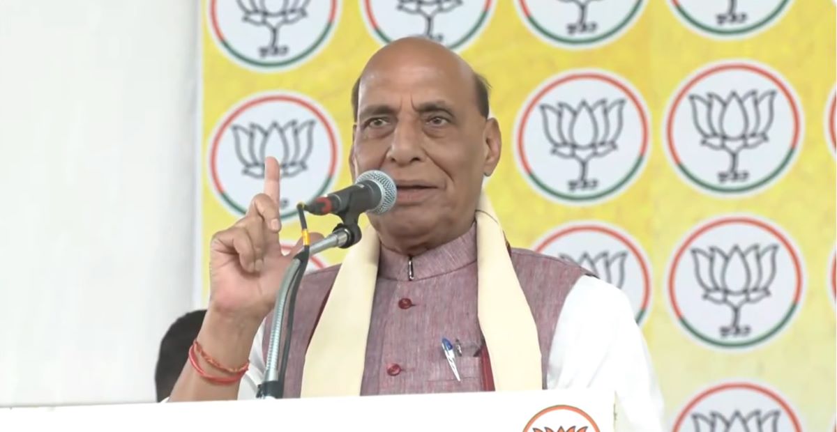 Rajnath Singh in Tamil Nadu