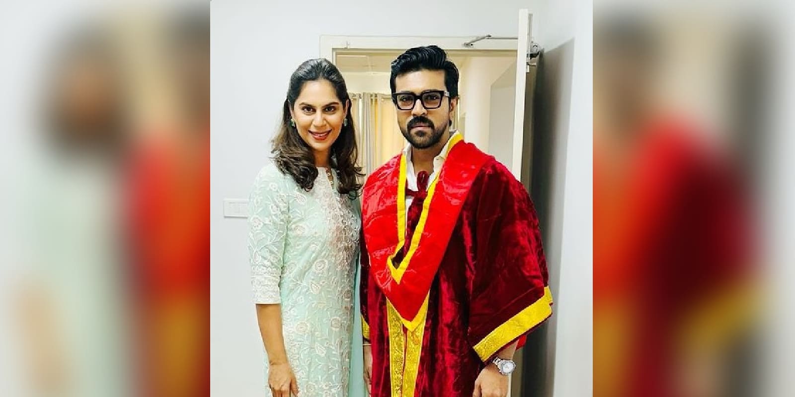 Ram Charan and Upasana Kamineni