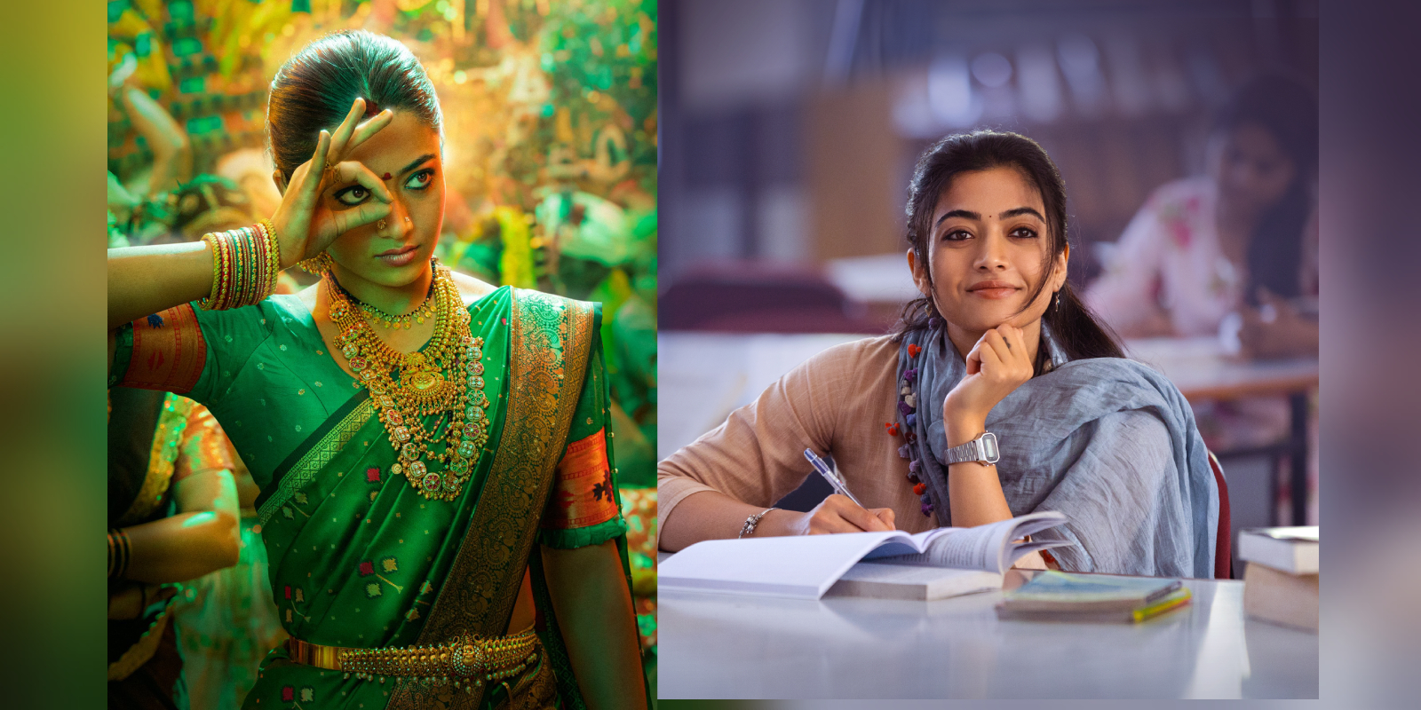 Rashmika's posters from ‘Pushpa 2: The Rule’ and ‘The Girlfriend’ out