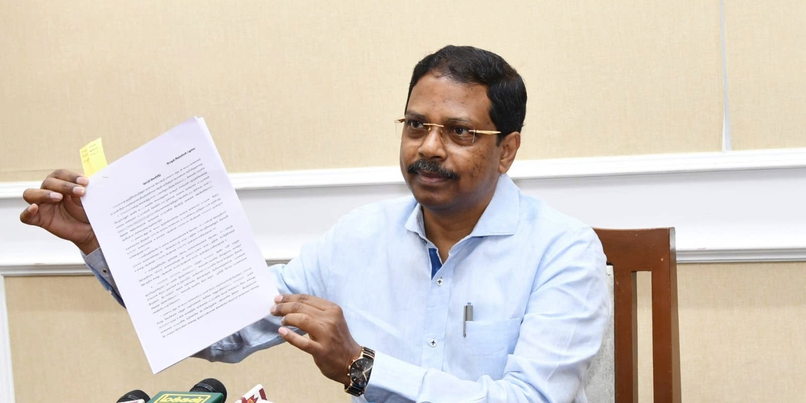File photo of Tamil Nadu CEO Satyabrata Sahoo.