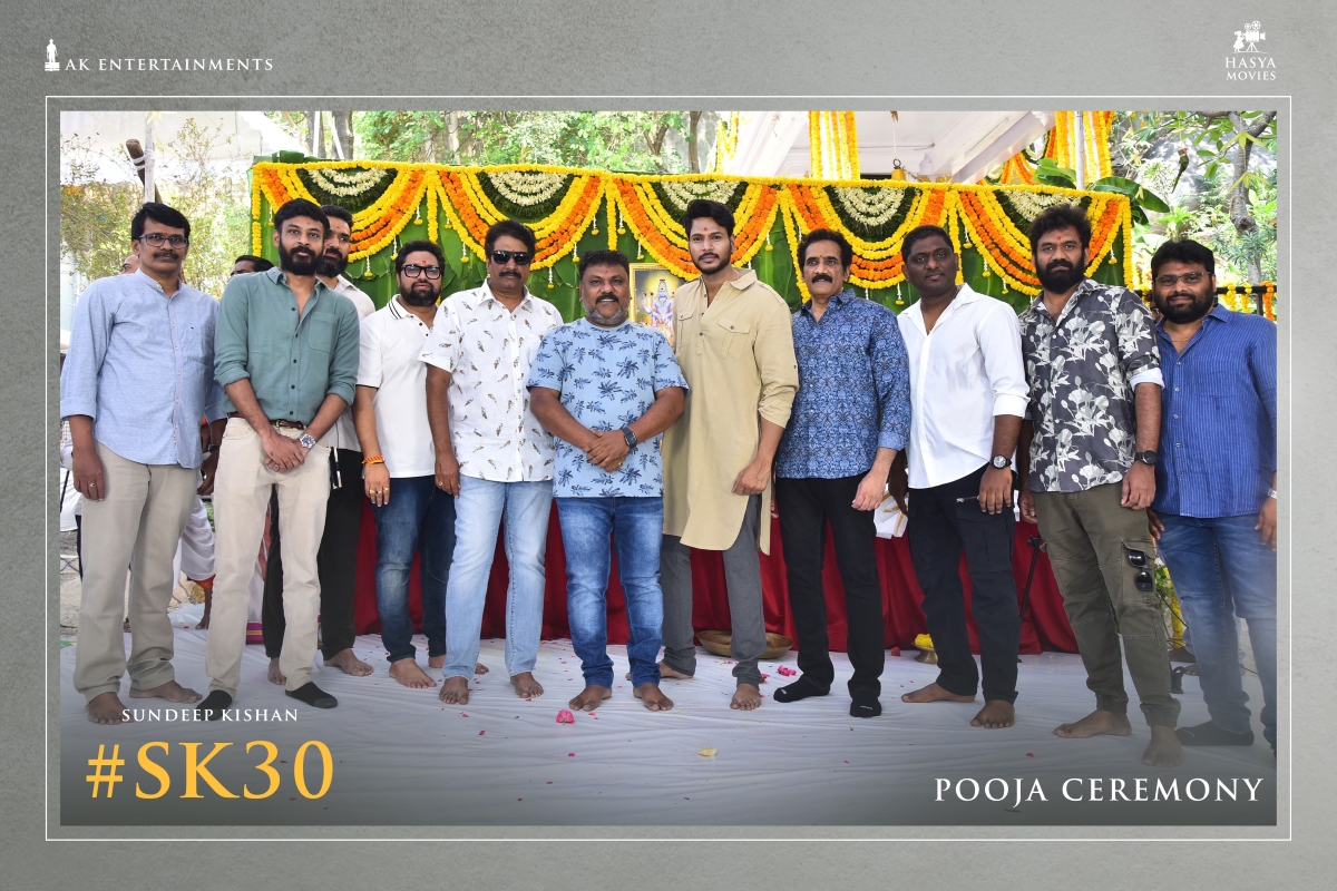 Sundeep Kishan's SK30 launched