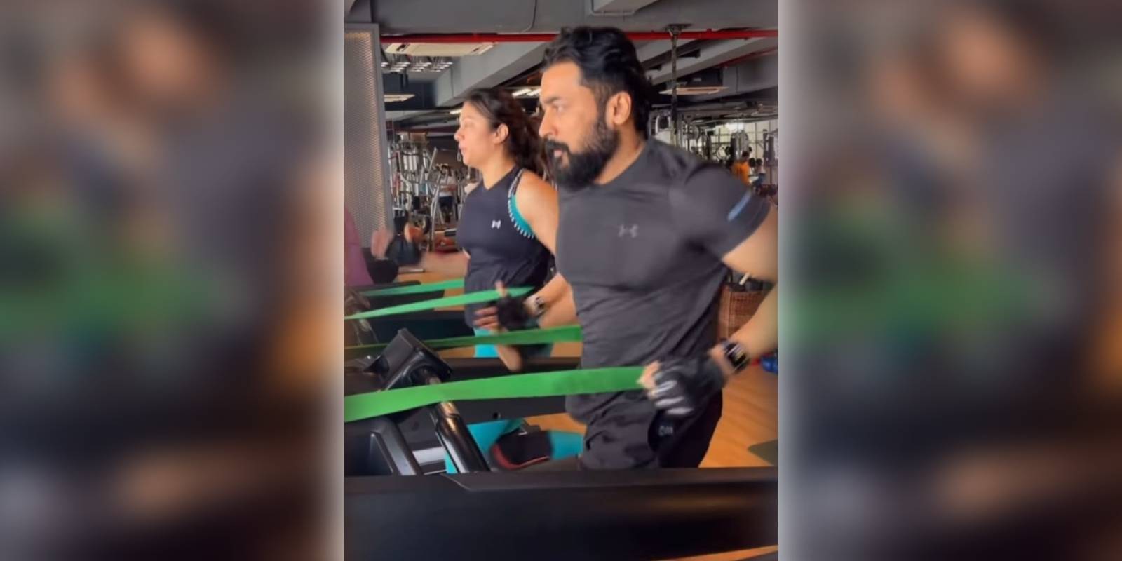 workout vieo of Suriya-Jyothika