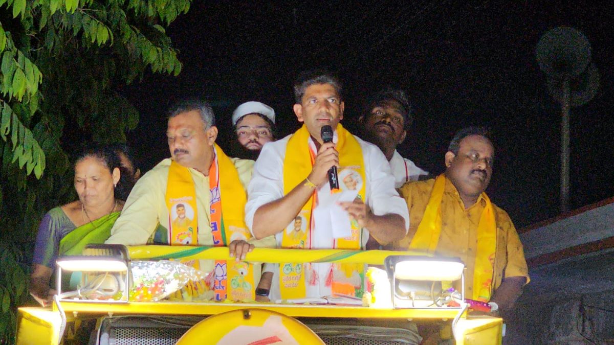TDP Lok Sabha candidate Pemmasani Chandra Sekhar