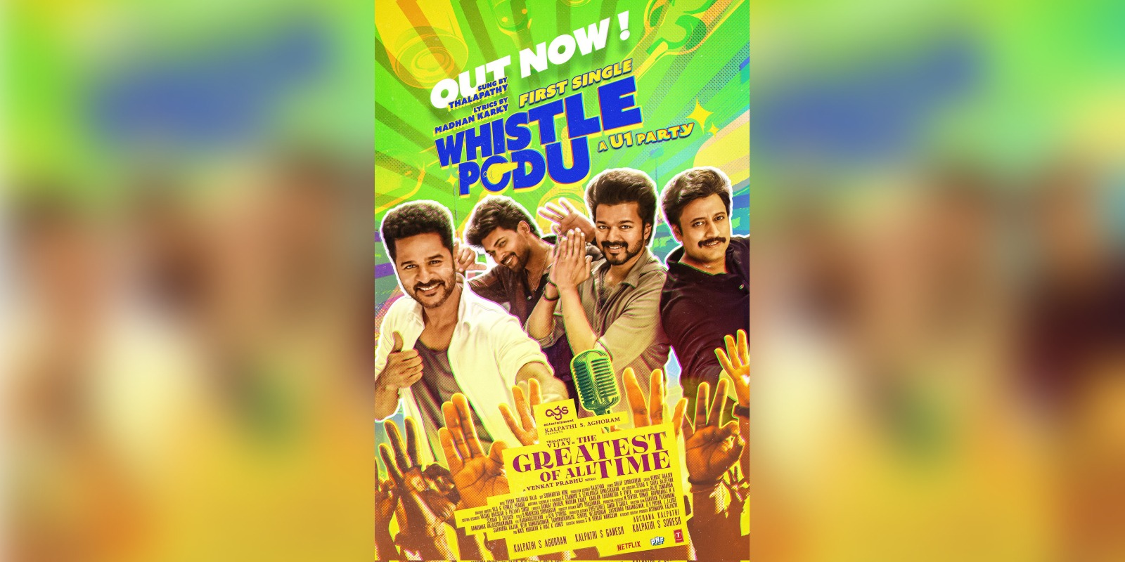 'Whistle Podu' song from Vijay's 'GOAT' breaks internet