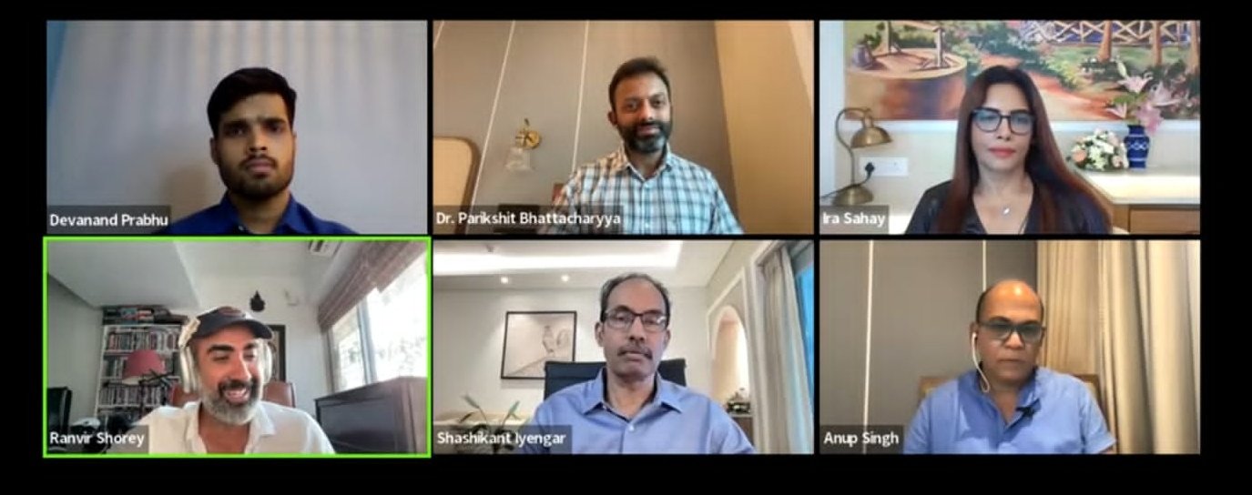 Ranvir participating in Metabolic Health Conference 2.0 organised by metabolic health coach Anup Singh and Shashikant Iyengar that was held on April 26,27 and 28 .
