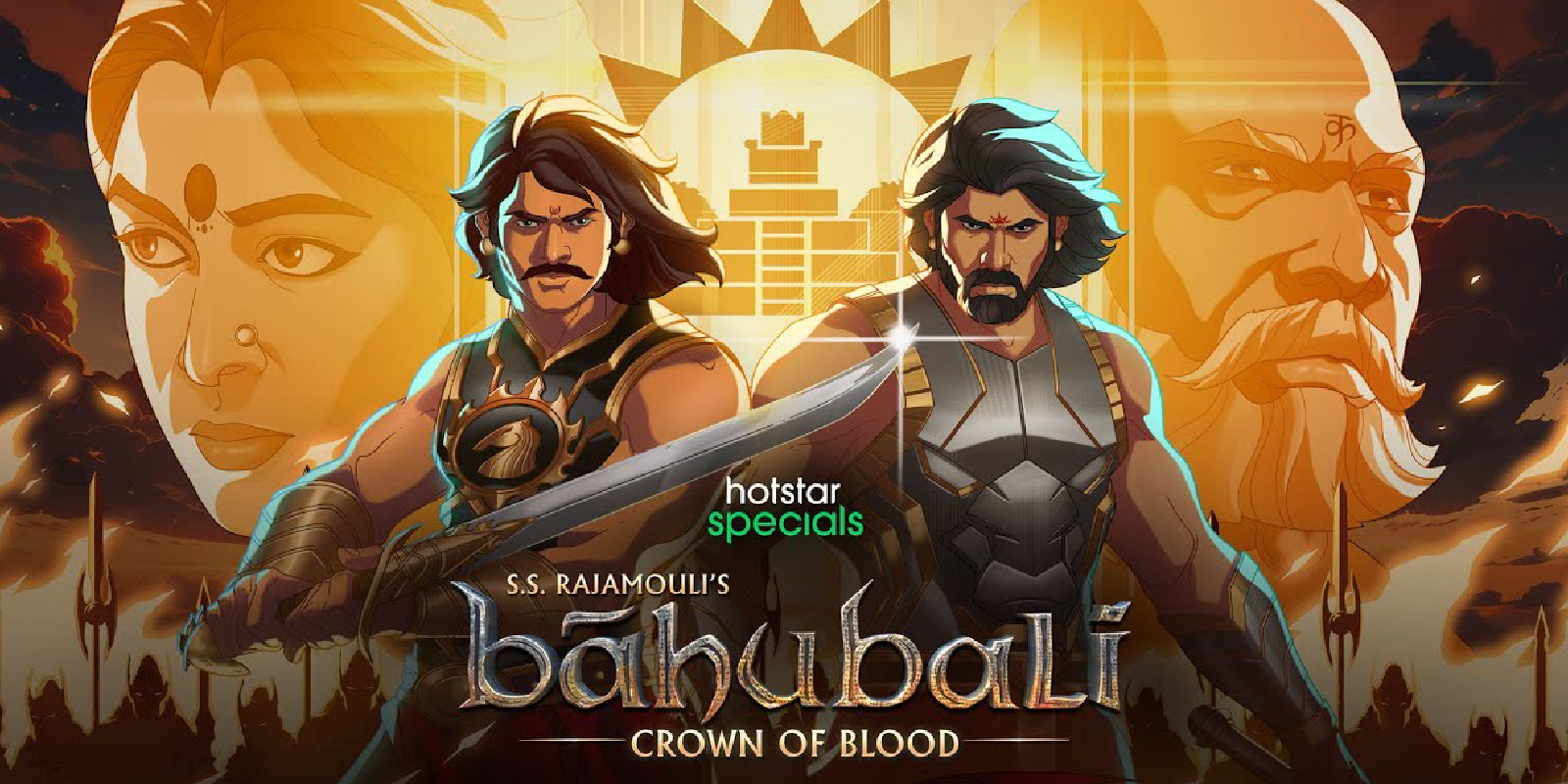 Baahubali The Crown of Blood is an animated series from Disney+ Hotstar