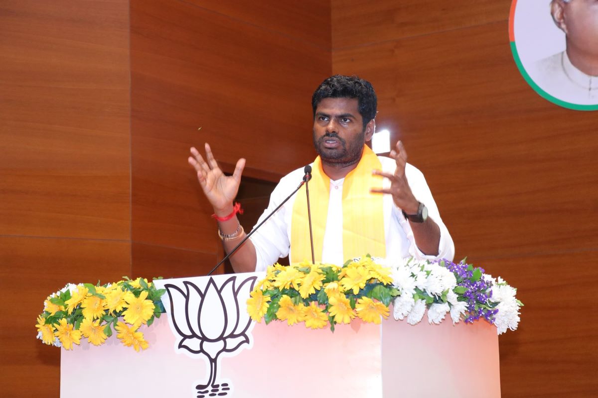 Annamalai in Delhi