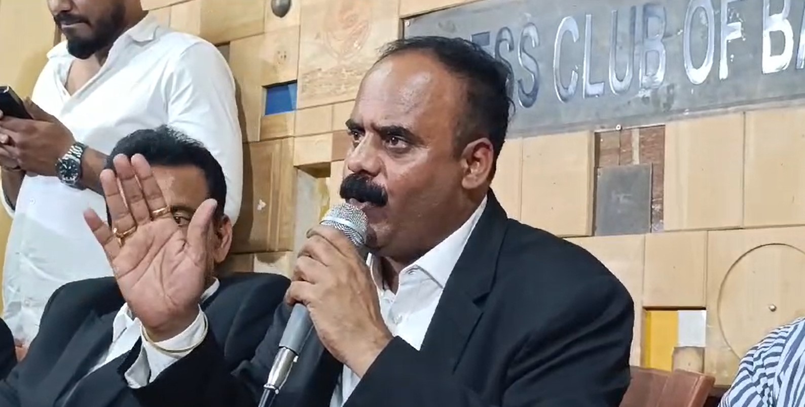 Arrested Karnataka BJP leader Devaraje Gowda