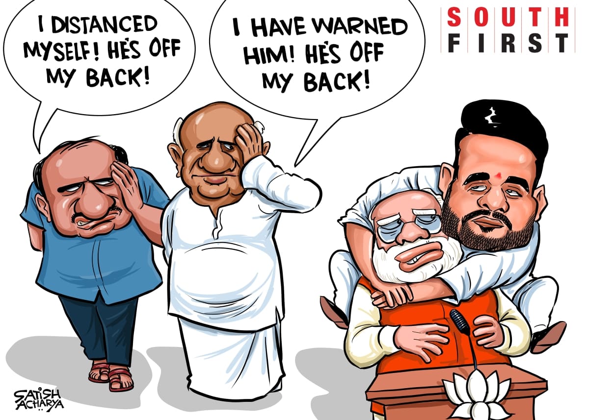 HD Devegowda warns grandson Prajwal Revanna to return.