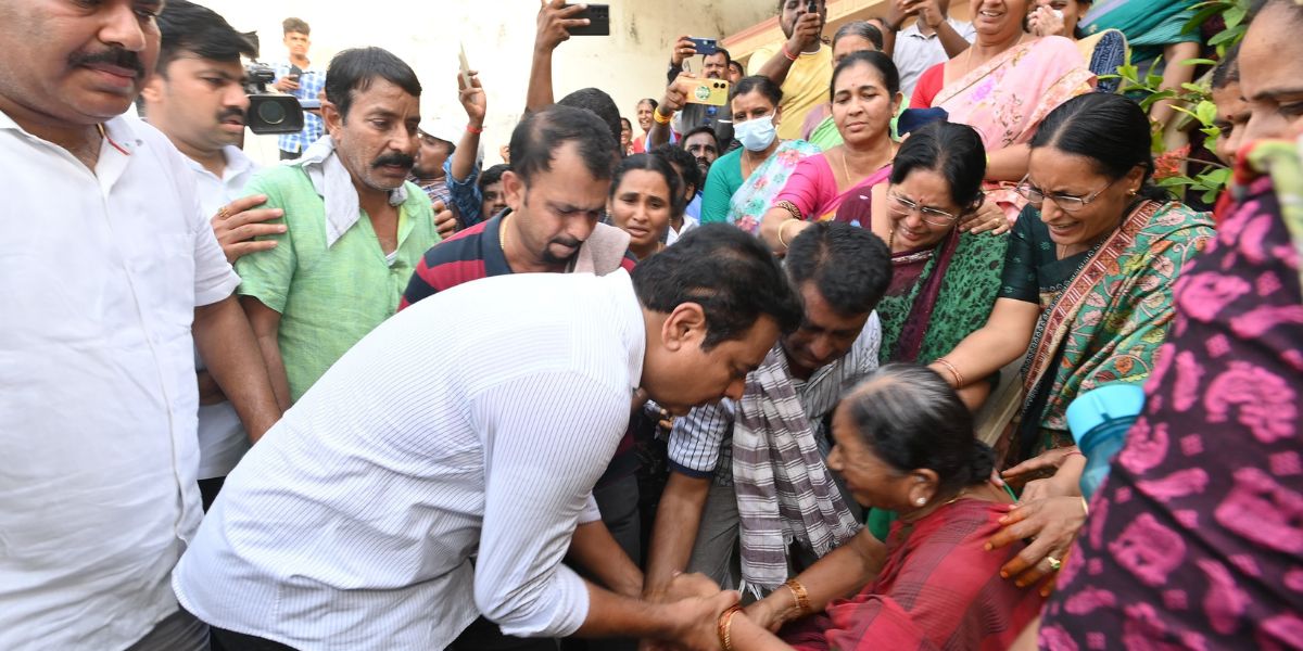 Telangana BRS leader axed to death