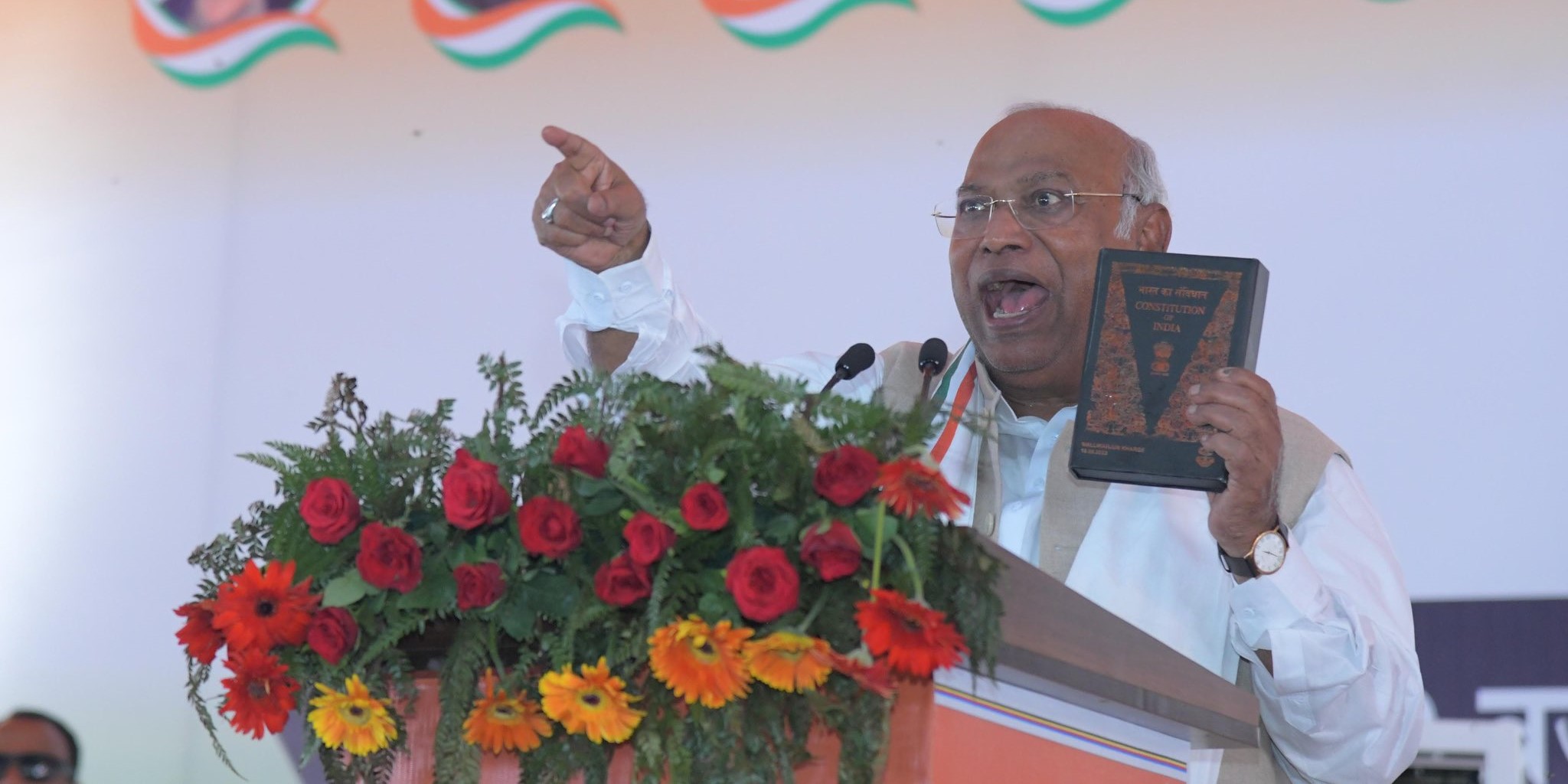 Mallikarjun Kharge. (X)