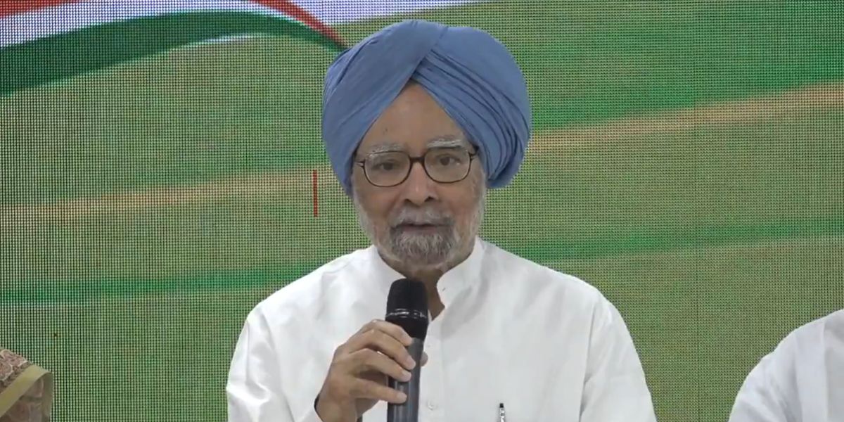 Manmohan Singh.