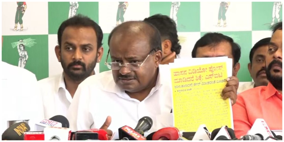 ‘25,000 pen drives circulated’, claims Prajwal’s uncle HD Kumaraswamy; seeks Dy CM Shivakumar’s suspension