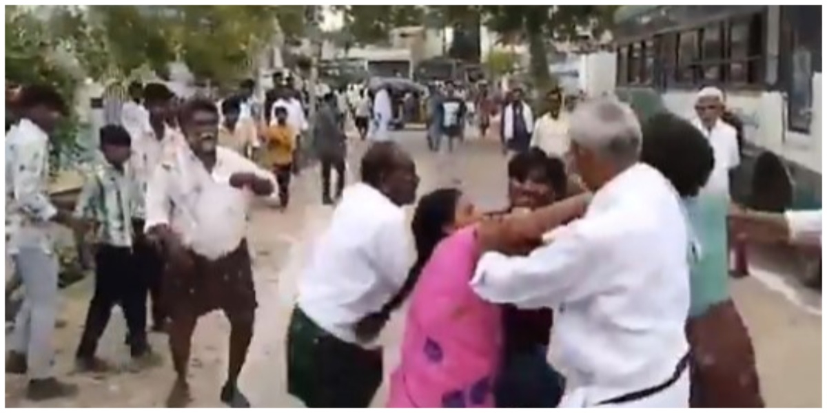 Post poll violence in Andhra; Election Commission takes action