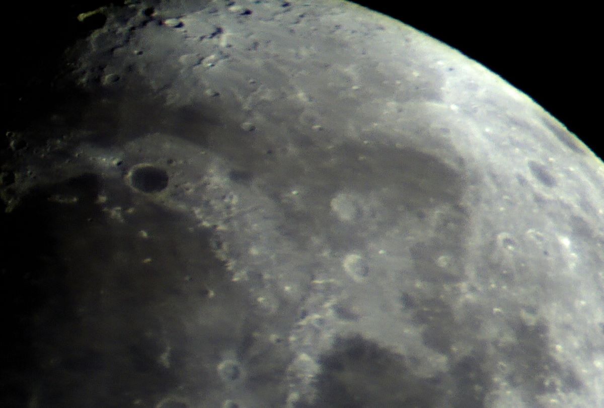 Moon surface