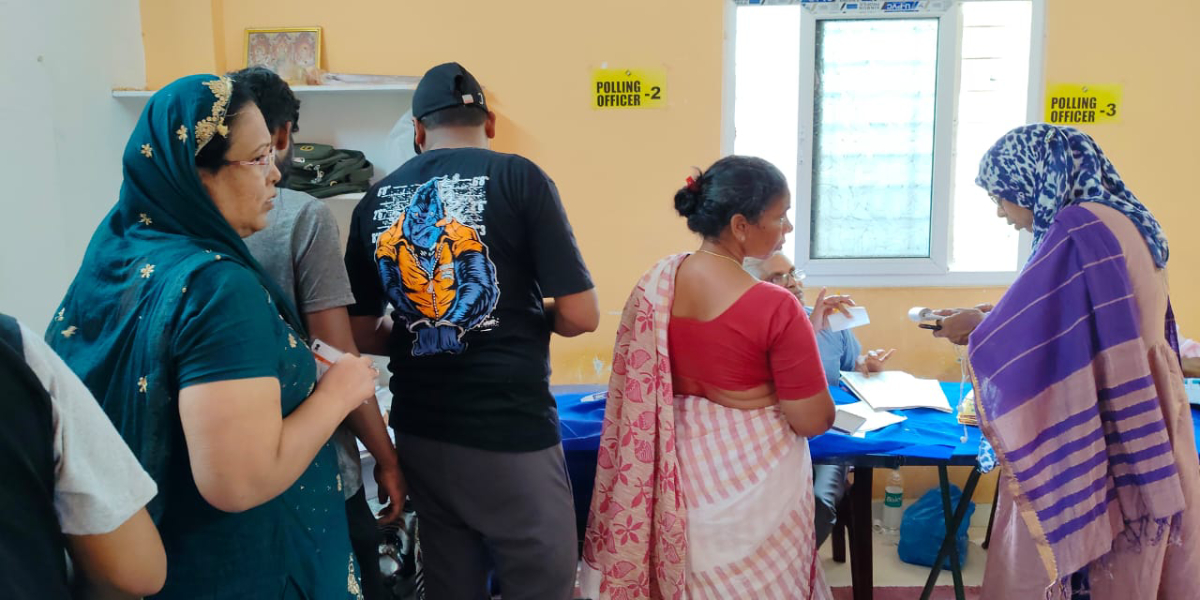 Several voters found their names missing from the rolls after reaching the polling booth.