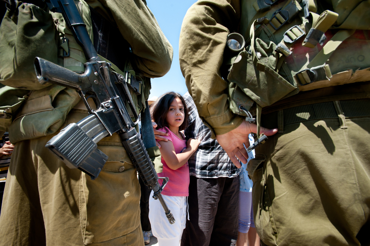 West Bank protest. (iStock)