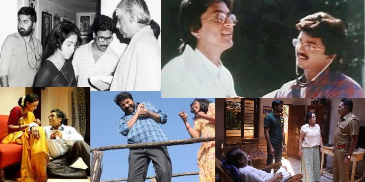 A collage of memorable onscreen fathers captured in Tamil films. (Supplied)