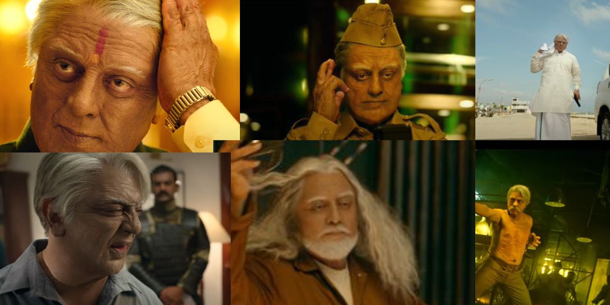 The video gives a glimpse into the back story of Kamal's character, Senapathy. (X)