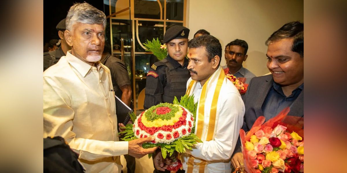 Andhra Pradesh Chief Minister N Chandrababu Naidu will take charge after his return from Tirupati. He left for Tirumala after taking oath on Wednesday. (TTDX)