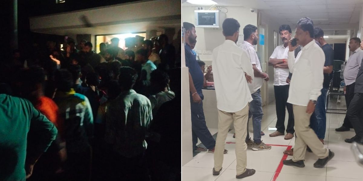 BJP workers celebrating NDA victory stabbed in Karnataka