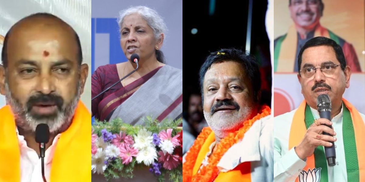 Cabinet Ministers from South India in Modi government