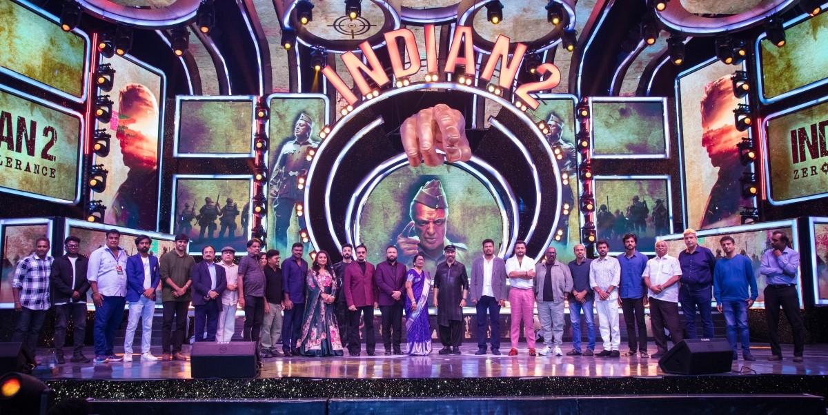 Team Indian 2 at the audio launch