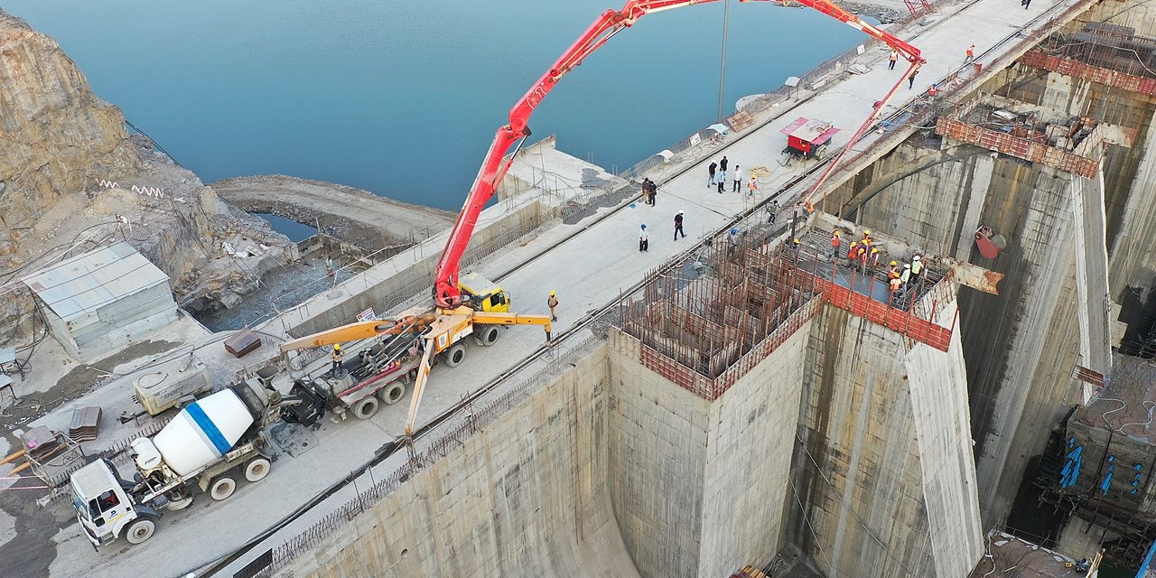 File photo of Polavaram dam under construction.