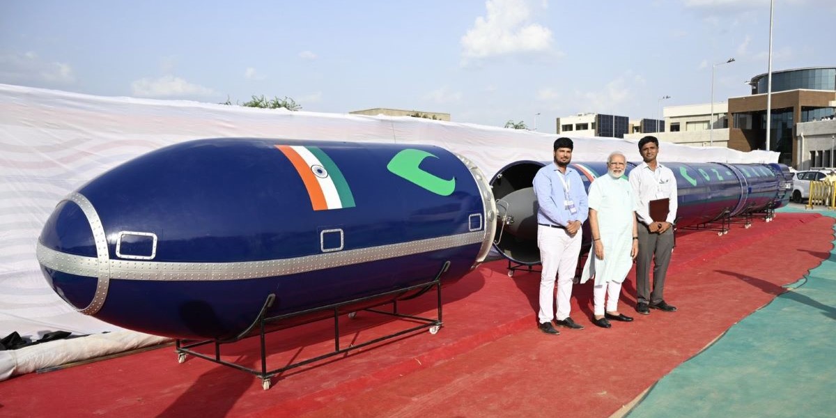 File photo of Srinath Ravichandran with PM Modi