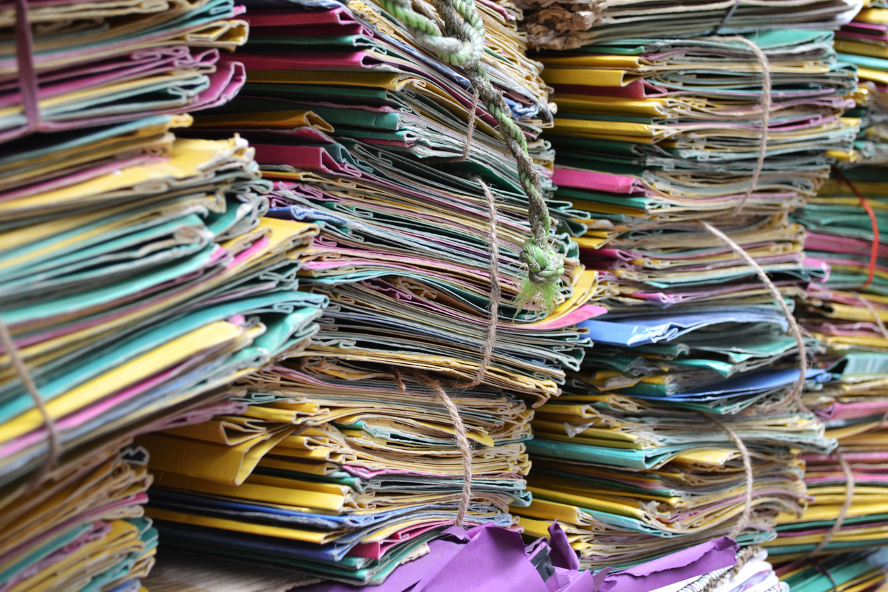 Stacked files (iStock),