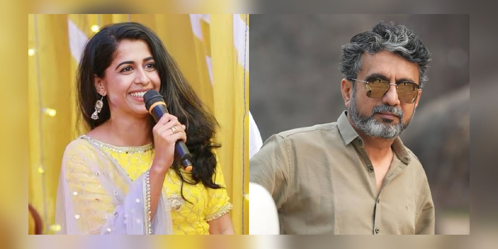 Stills of Liji Preman and Ratheesh Balakrishnan Poduval.