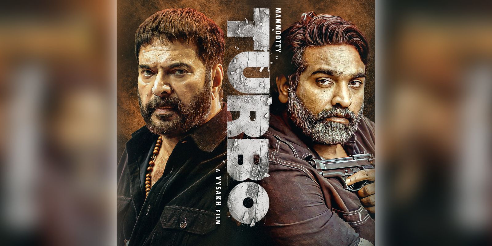 Mammootty thanks Vijay Sethupathi for his association in 'Turbo'.