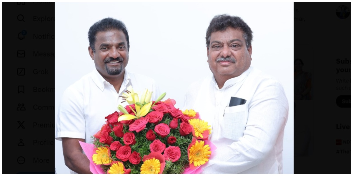 Sri Lankan cricket legend Muttiah Muralitharan to invest ₹1,400 crore in beverages and confectionery unit in Karnataka