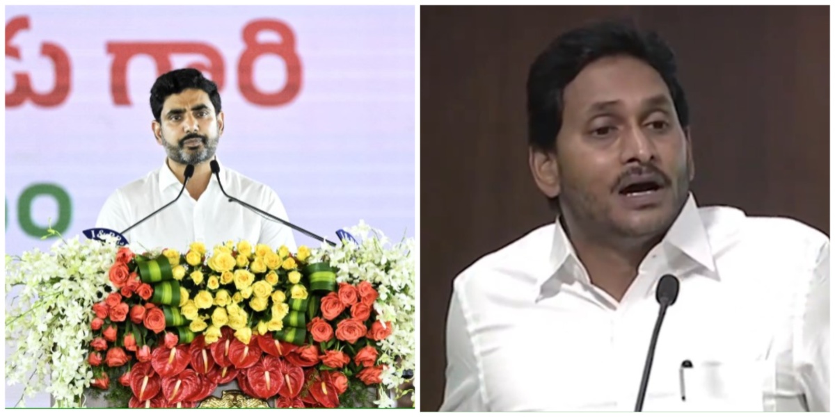 Jagan allotted land for YSRCP offices in 26 districts, alleges Lokesh