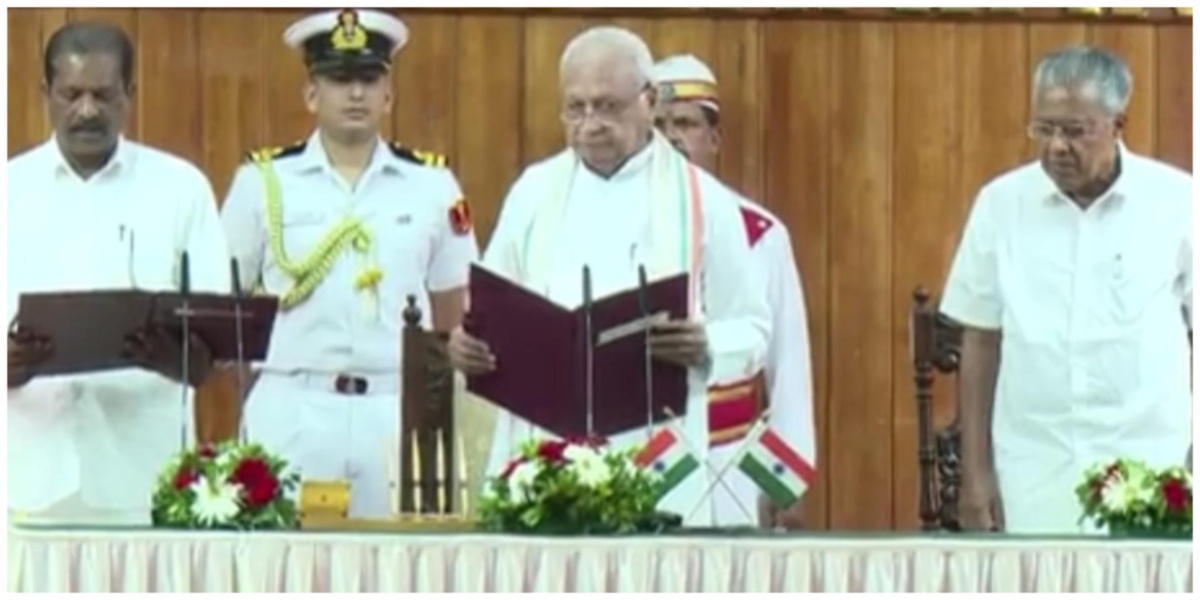 OR Kelu sworn in as minister in CPI(M)-led LDF government in Kerala