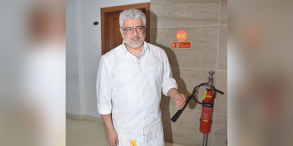 Ajith Kumar recently visited the Tirumala Tirupati temple. (X)