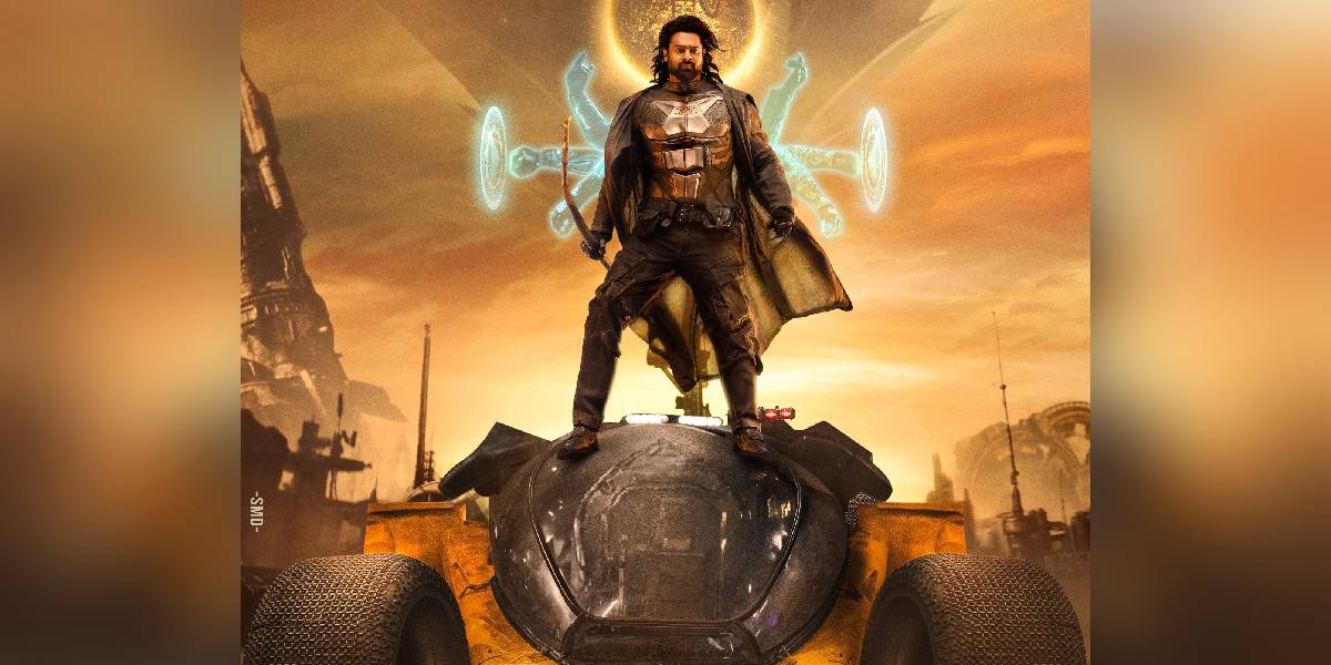 Prabhas as Bhairava in Nag Ashwin's 'Kalki 2898 AD'. (X)