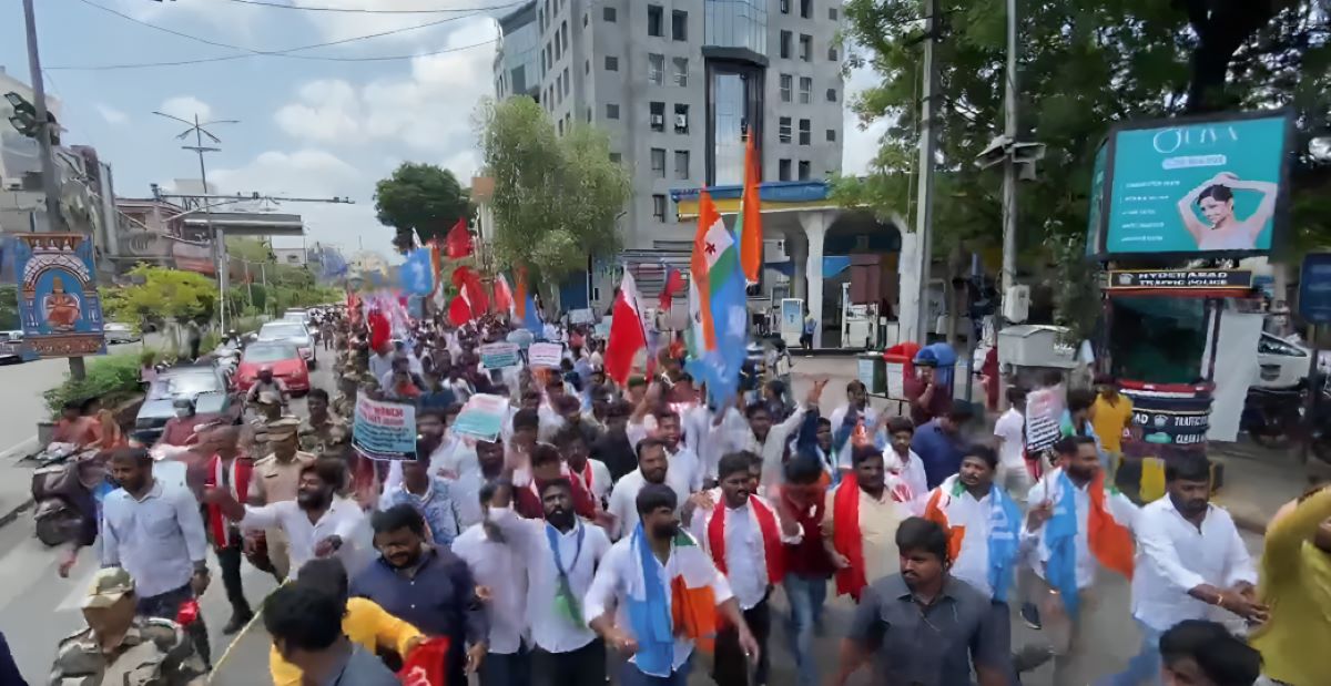 Protest against NEET fiasco