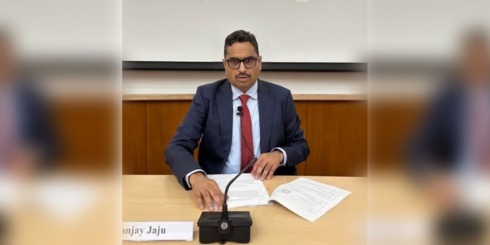 File photo of Information and Broadcasting Secretary Sanjay Jaju